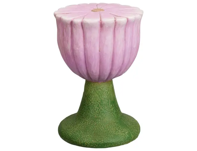Τραπεζάκι Βοηθητικό Flower με διαστάσεις 27x27x42cm - Purple 795250600