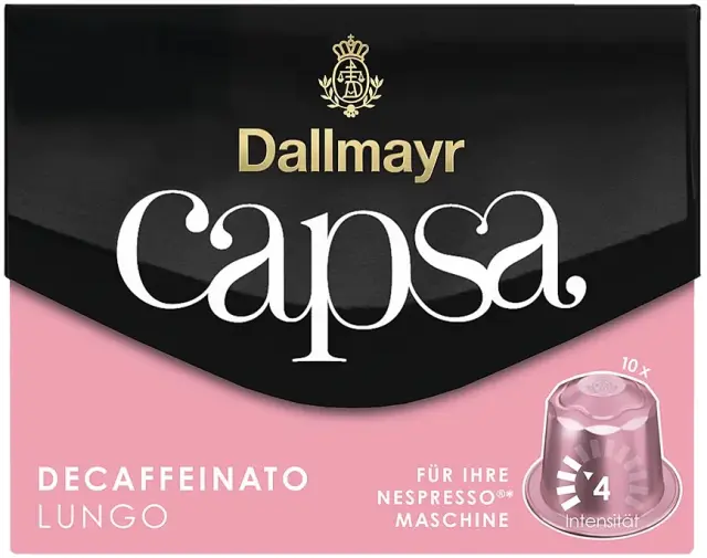 Dallmayr Lungo Decaffeinato Κάψουλες Nespresso 10τμχ
