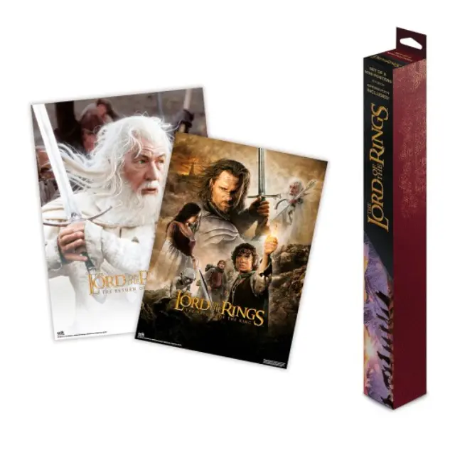 Σετ με 2 Αφίσες 38Χ52 εκ Set Posters Lord of the Rings SETMP009