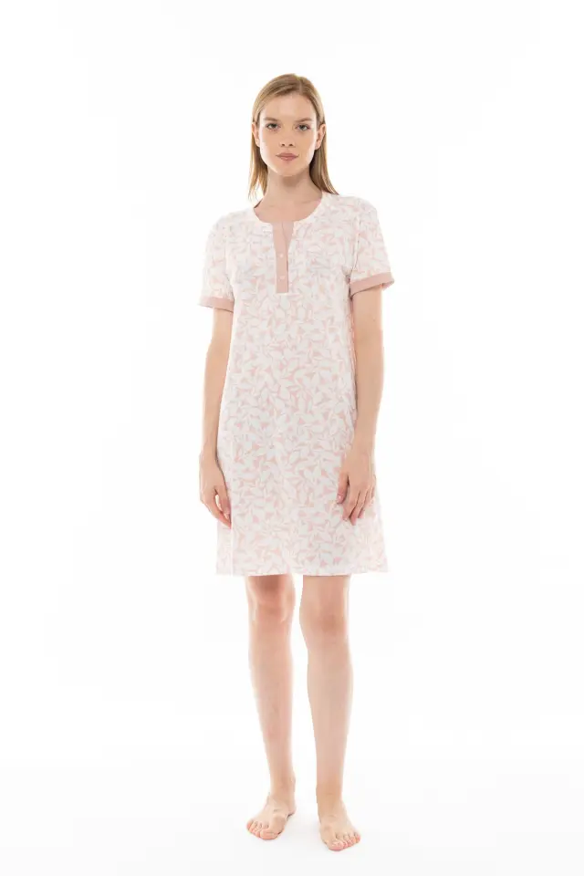 S1262 - Type - NIGHTGOWN PINK FLOWER 3
