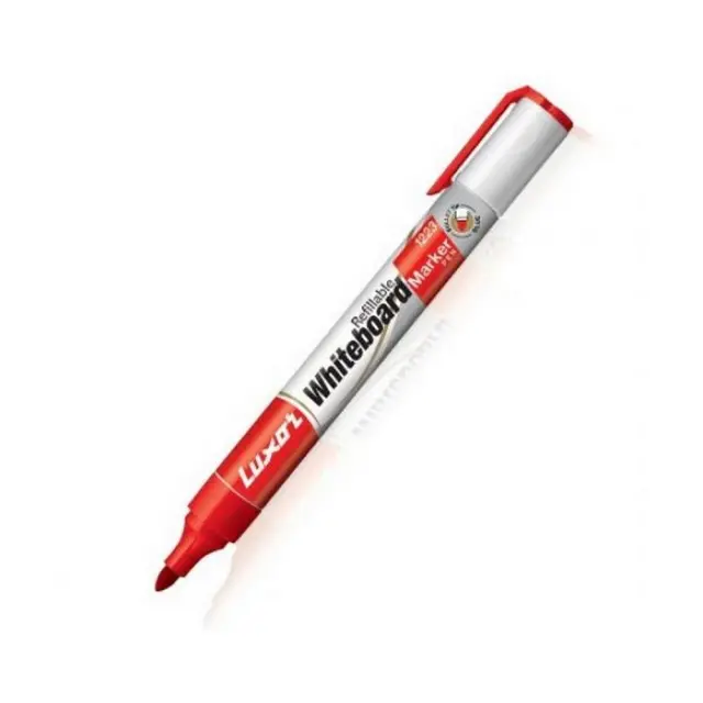 Μαρκαδόρος Luxor 1223 Refillable Λευκοπίνακα Κόκκινος 1-3mm