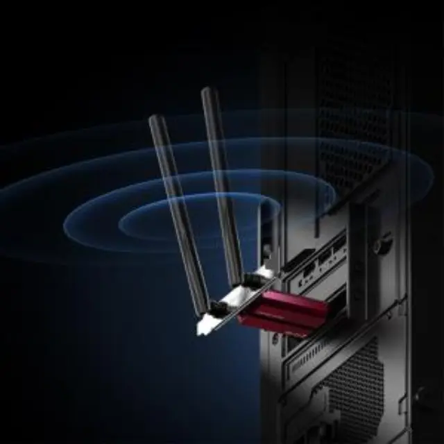 Mercusys BE6500 WiFi 7 Bluetooth 5.4 PCIe Adapter (MA37BE) (MERMA37BE) 2