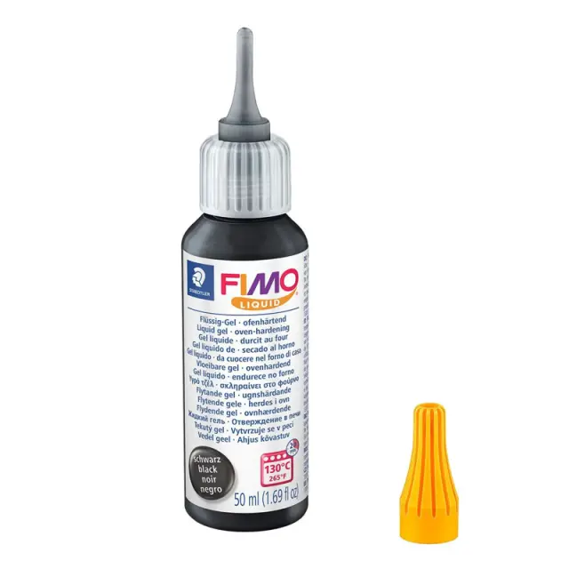 Staedtler Fimo Υγρός Πολυμερικός Πηλός 9 Black - 50ml