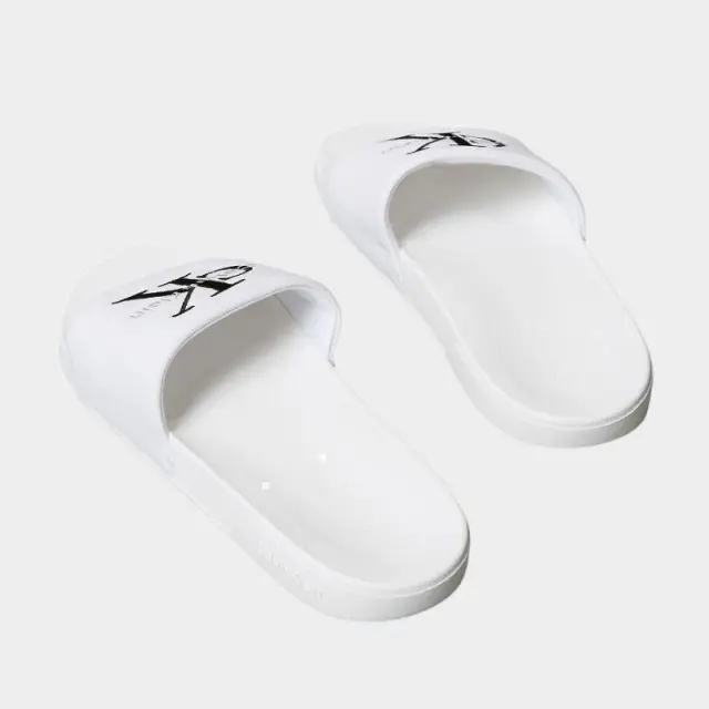 Παντόφλες Calvin Klein YM0YM01393_0K4 Λευκό - 40 3
