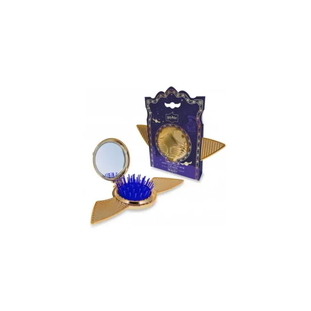 Mad Beauty Harry Potter Snitch Pop Out Hair Brush 2