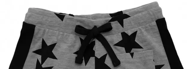 Σορτσάκι με Τσέπες Stars Venere Grey Black 8071830 - 3 Υ 2