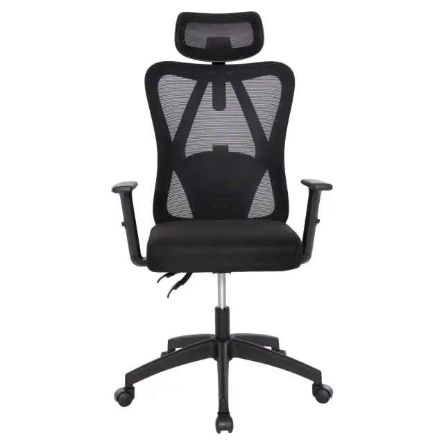 ΚΑΡΕΚΛΑ ΓΡΑΦΕΙΟΥ FB91195.01 ΜΑΥΡΟ MESH-ΜΕΤΑΛ.ΒΑΣΗ-NYLON ΣΚΕΛΕΤΟΣ 68x70x136Υεκ. 3