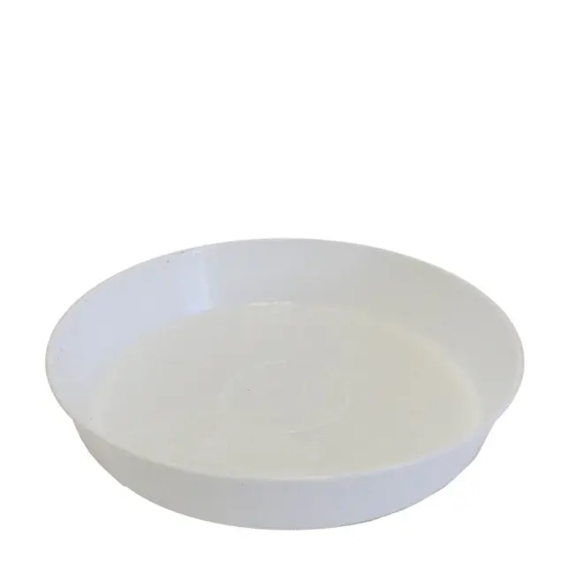 Πιάτο Λευκό Για Γλάστρα Ιωνια Φ17cm