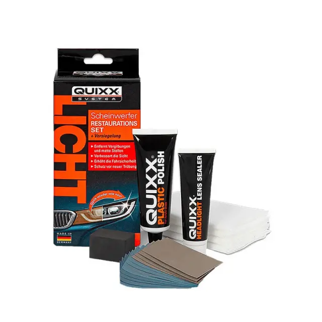 Quixx 00084 Headlight Restoration Kit Σετ αποκατάστασης προβολέων