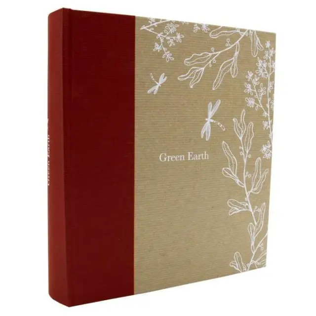 ΑΛΜΠΟΥΜ PANODIA GREENEARTH για 200 φωτογραφιες 10Χ15 LIBELLULE (μήκος 25,5cm πλάτος 23,5cm ύψος 5,5cm) 2