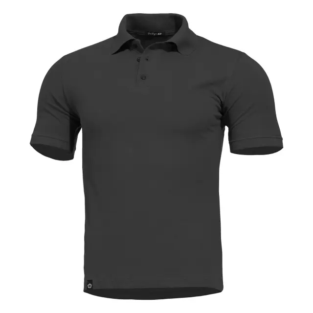 Pentagon Sierra Polo T-Shirt-Μπλούζα Κοντομάνικη Πόλο για Καθημερινή Χρήση - 08WG-Wolf Grey-Γκρί Ανοιχτό 2