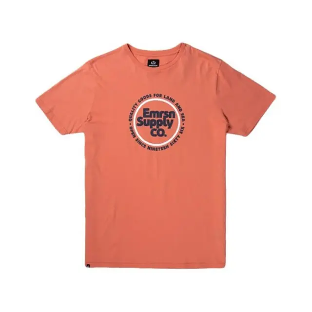 Emerson Men's T-Shirt (201.EM33.07-BURNT ORANGE) - Κοραλί - L