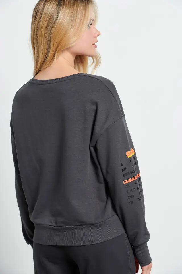 Body Talk Hoodie Coal 1222-906526 - S 3