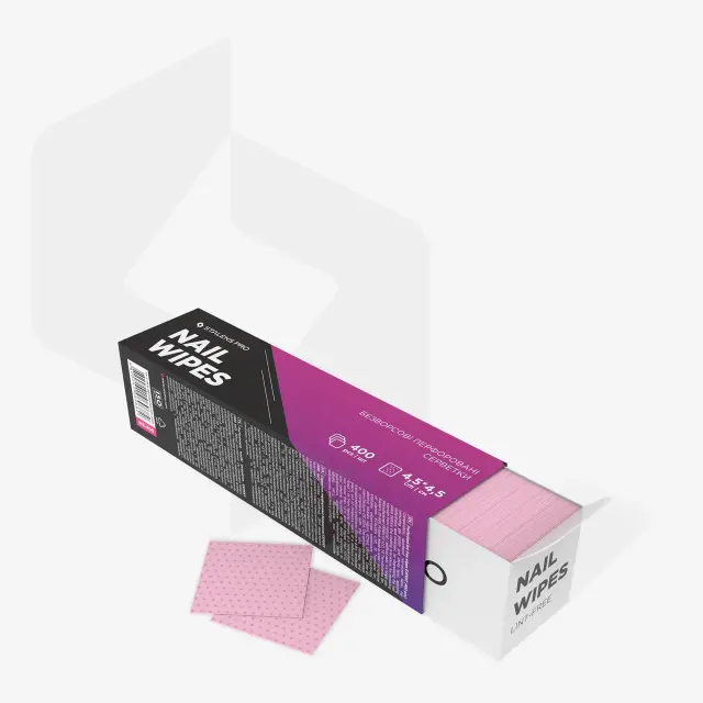 Staleks 400 Χαρτάκια Κυτταρίνης Nail Wipes Lint-free