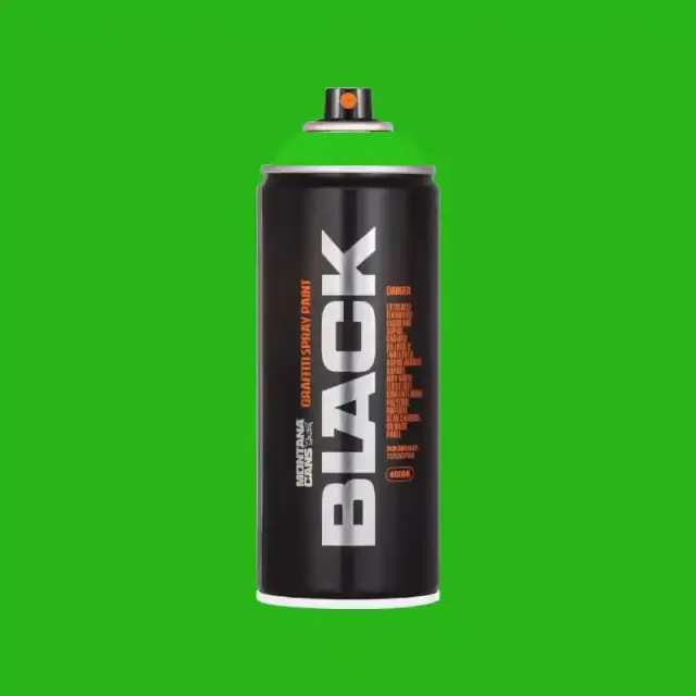 Montana Black Spray Paint 400ml BLK-6080 Mescaline