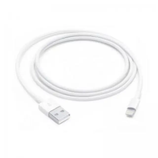 Καλώδιο Σύνδεσης Apple USB-A σε Lightning 2.0 45W MUQW3ZM/A 1m Λευκό 3