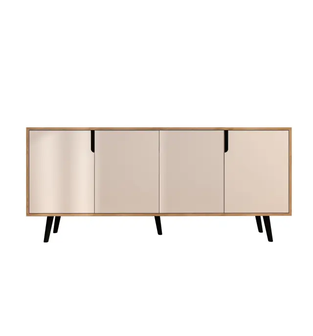 Κονσόλα FLEFLOR Sapphire Δρυς / Λευκό 180x45x80