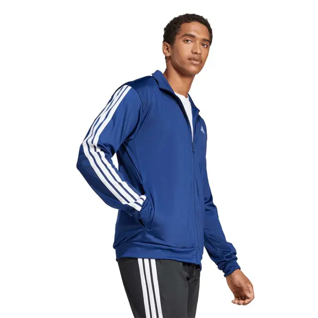 adidas Sportswear Men's 3Stripes Tricot Track Jacket Μπλε Σκούρο JI8817 (adidas Sportswear) - Small 3
