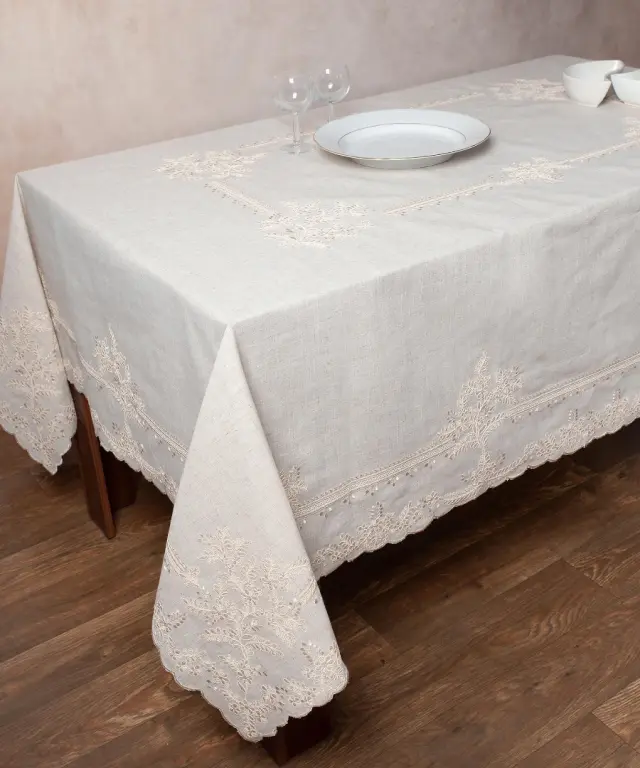 Τραπεζομάντηλο 80217A (130cm x 130cm) - -
