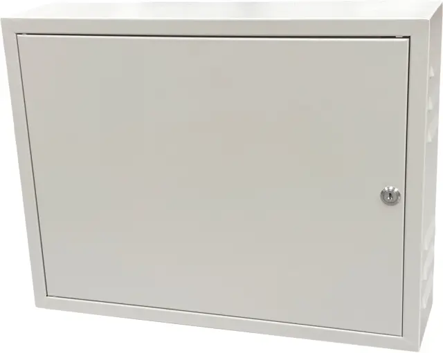 Conexpro wall mounting box 520x400x140, ventilation, gray