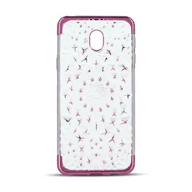 Θήκη Σιλικόνης 3D Stars Case Για Samsung Galaxy J3 2017 Pink