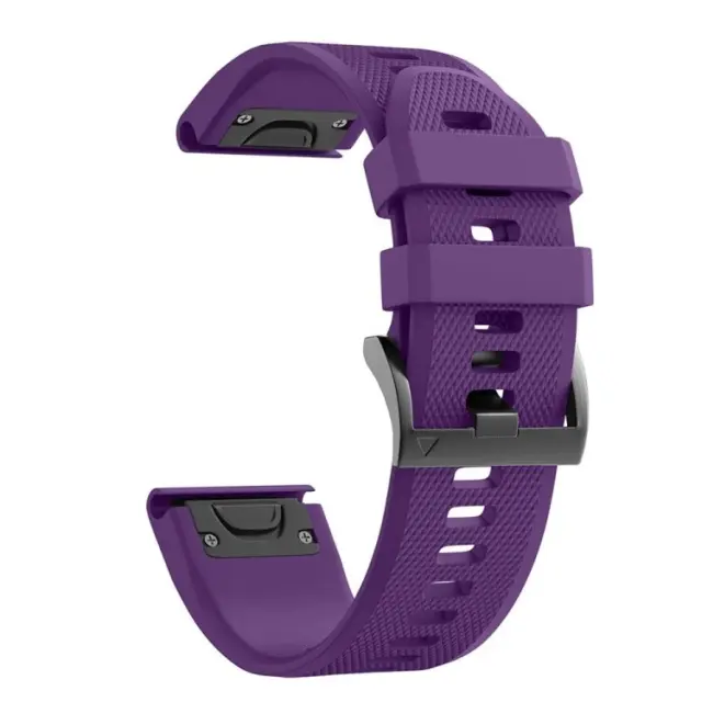 Λουράκι Quick Release για Garmin Fenix 5s/6s/6s/7s Pro/8/9 (43mm)- Purple OEM