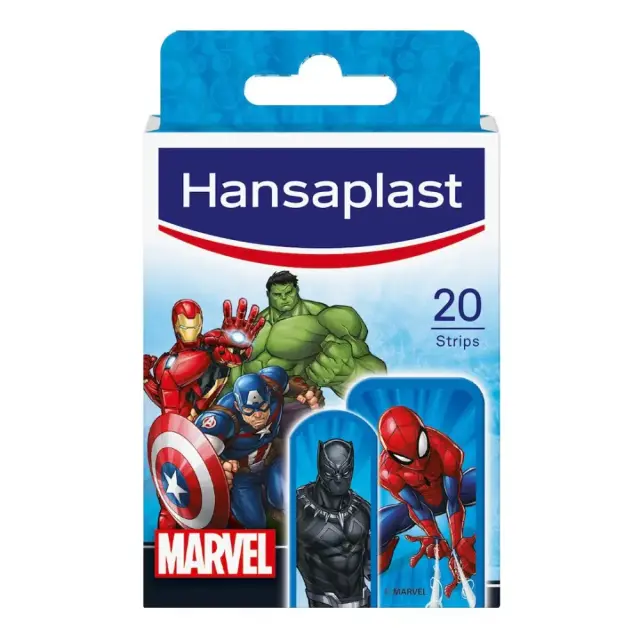 Hansaplast Αυτοκόλλητα Επιθέματα Marvel Avengers για Παιδιά 20τμχ