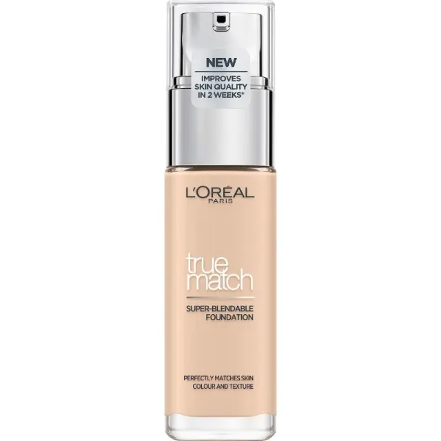 L'Oreal True Match Super Blendable Foundation 0.5N Porcelain Neutral Undertone 30ml