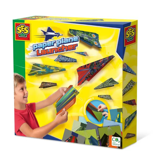 SES Creative - Paper Plane Launcher - S14288 - Toys