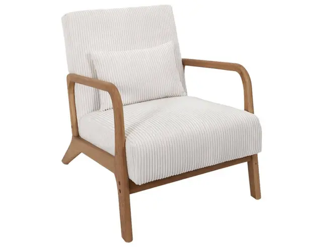 Πολυθρόνα Scott Home Deco Factory με διαστάσεις 64.5x86x75cm - Beige HD0349 2
