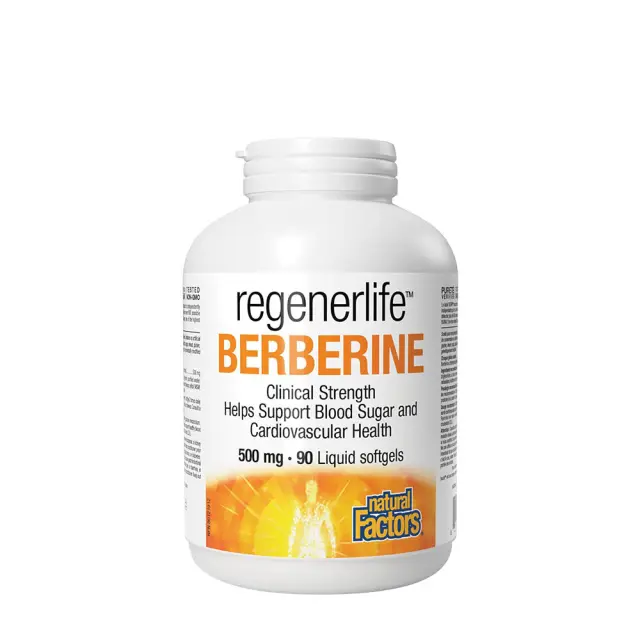 Natural Factors Berberine LipoMicel Matrix - 500 mg Berberine