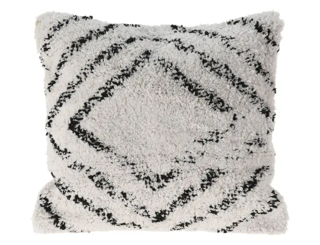 Διακοσμητικό Μαξιλάρι Zigzag με διαστάσεις 45x45cm - White/Black A35823330 2