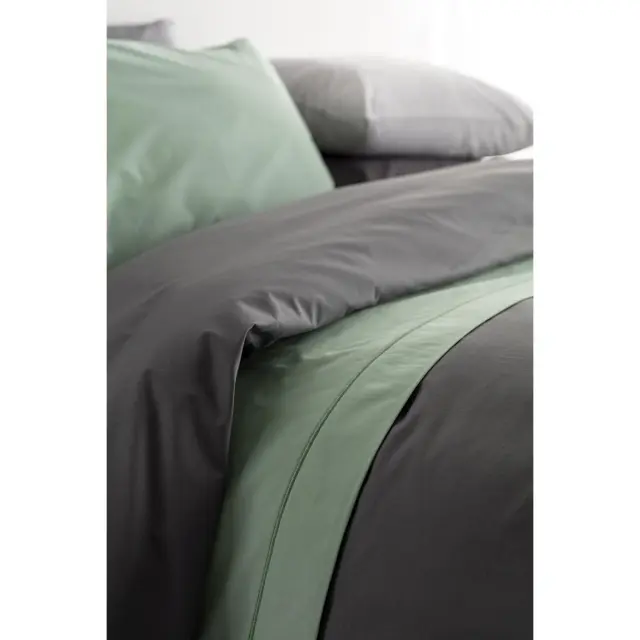 Μαξιλαροθήκες ζεύγος Synthesis 502 Dark Grey 50x75 Vesta Home 3