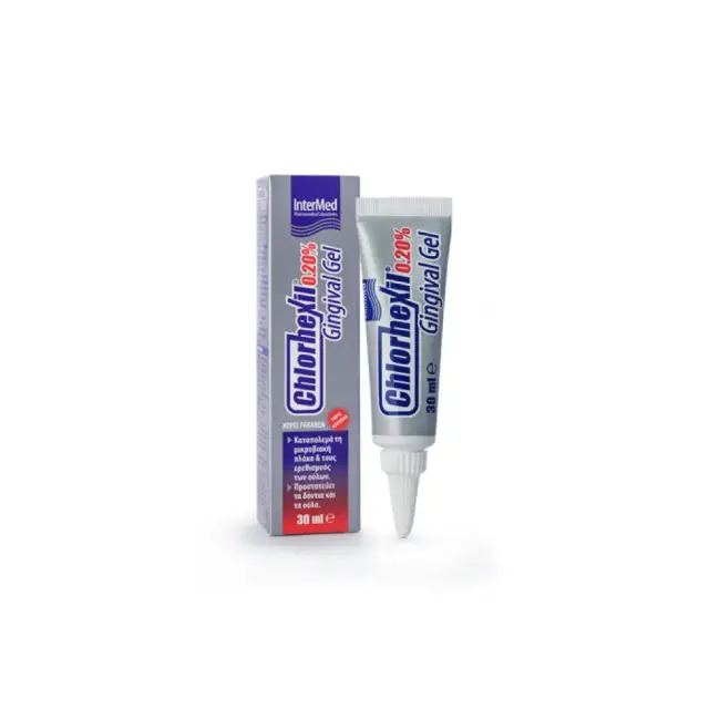 Intermed | Chlorhexil 0.20% Gel | Aντισηπτική Γέλη για τη Στοματική Κοιλότητα | 30ml