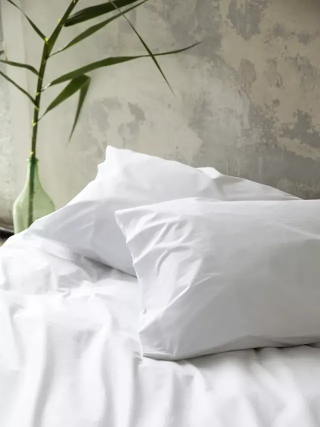 Παπλωματοθήκη Polycotton, 144 T.C. Λευκό Μονή 170x240