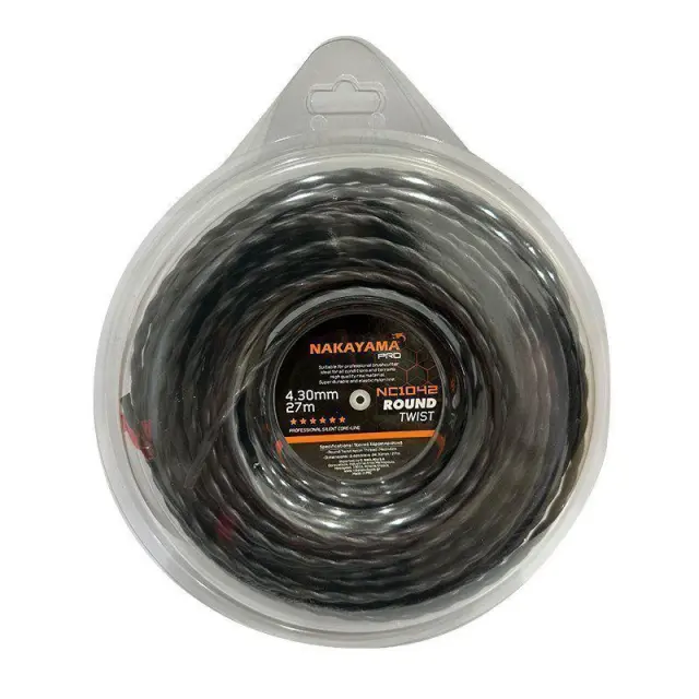 NAKAYAMA PRO NC1042 - Μεσινέζα Round Twist 4.30mm-27m
