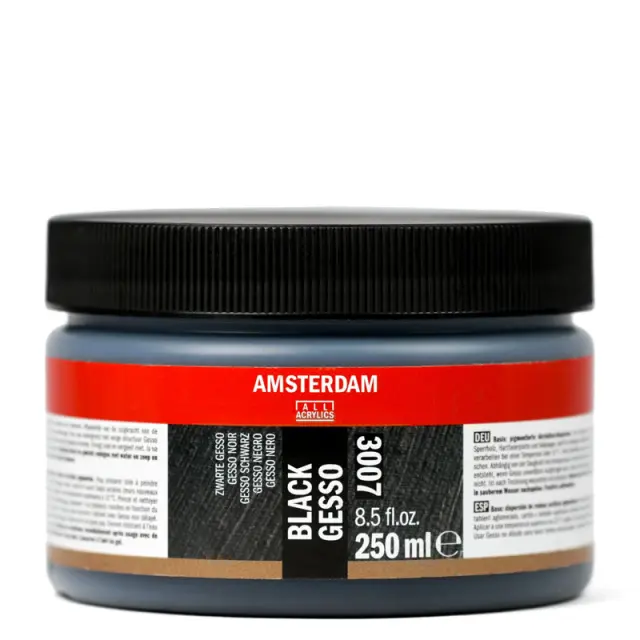 Talens Amsterdam - 3007 Μαύρο Αστάρι - 250ml