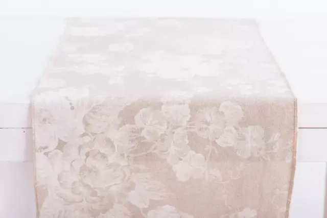 Beauty Home ΡΑΝΝΕΡ ΛΕΥΚΟ ΛΟΥΛΟΥΔΙ 32 cm x 1,5 m 2