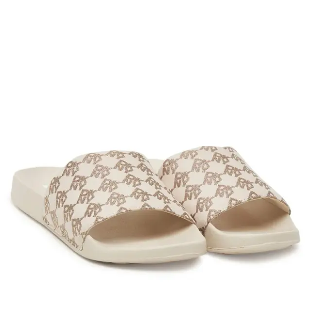Γυναικείες Παντόφλες Slide DKNY Zella K2533210 Bone Μπεζ - 41 2