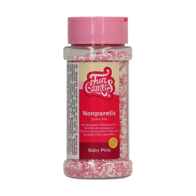 Funcakes Kας-Κας χωρίς Γλουτένη - Baby Pink - 80γρ.