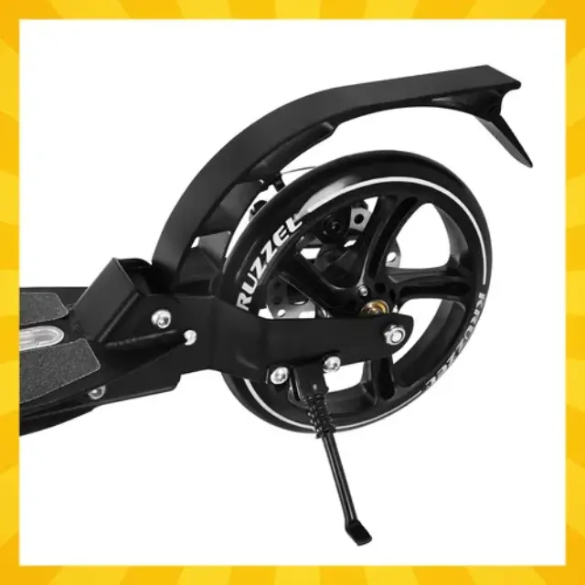 KRUZZEL HYPERION ΠΑΤΙΝΙ SCOOTER ΑΝΑΔΙΠΛΟΥΜΕΝΟ ΜΕ ΤΡΟΧΟ 200mm ΜΑΥΡΟ B 26142 3
