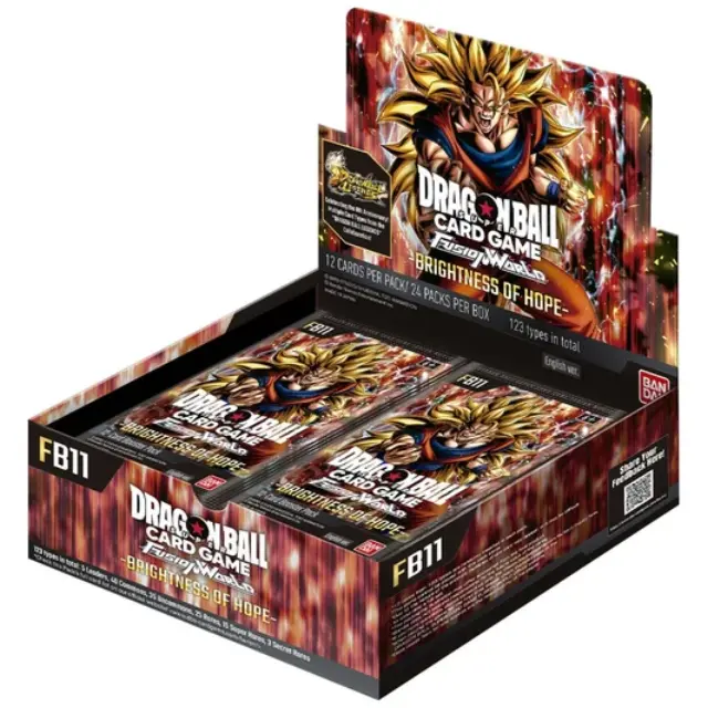 Dragon Ball Fusion World FB11 Brightness of Hope Booster Box (24 Boosters) - EN