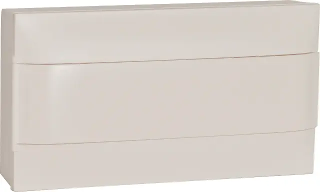 Cabinet Door Practibox S White, IP40, Plastic, 236 mm, 107 mm, 436 mm