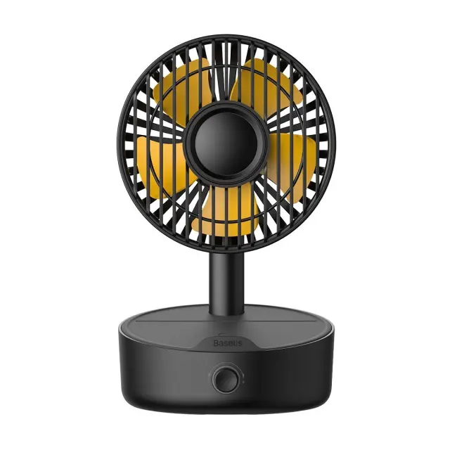 Baseus Ασύρματος Φορτιστής -Ανεμιστήρας desk fan 10W inductive charger black 2