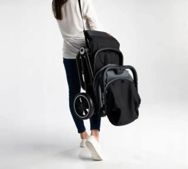 Lionelo Cloe Καρότσι Ταξιδίου έως 22kg Black Onyx 2