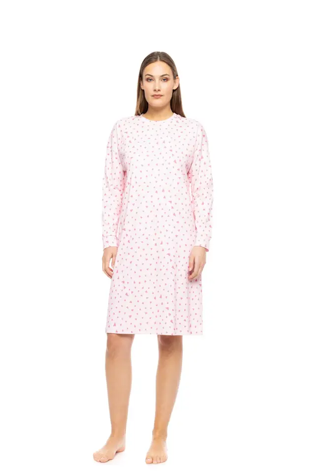 W1775 - Type - NIGHTGOWN BUBBLEGUM HEART - S