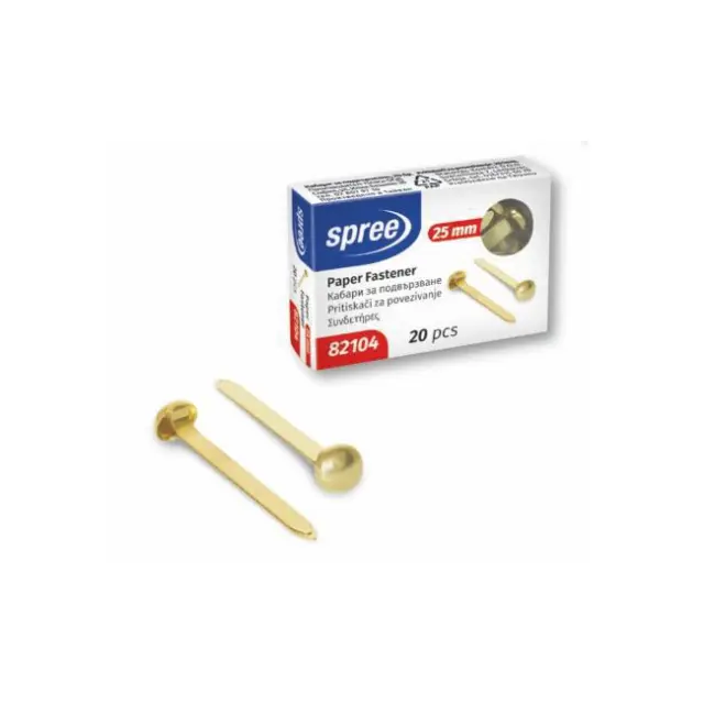 Spree Διπλόκαρφα 25mm (82104)