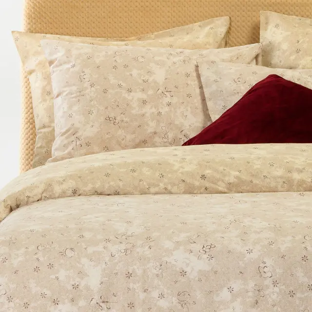 Σετ Σεντόνια 170x270 Μονά Casual Line Melinen Demi Choco 50% Βαμβάκι-50% ΠολυέστερΧωρίς Λάστιχο 2