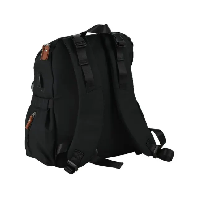 Τσάντα Αλλαξιέρα Πλάτης Bebe Stars με USB Moon Grey 590-189 2