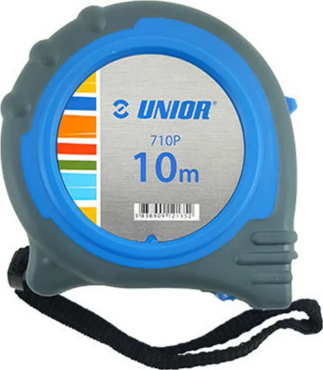 Unior 710P Μετροταινία με Αυτόματη Επαναφορά 25mm x 10m 612135